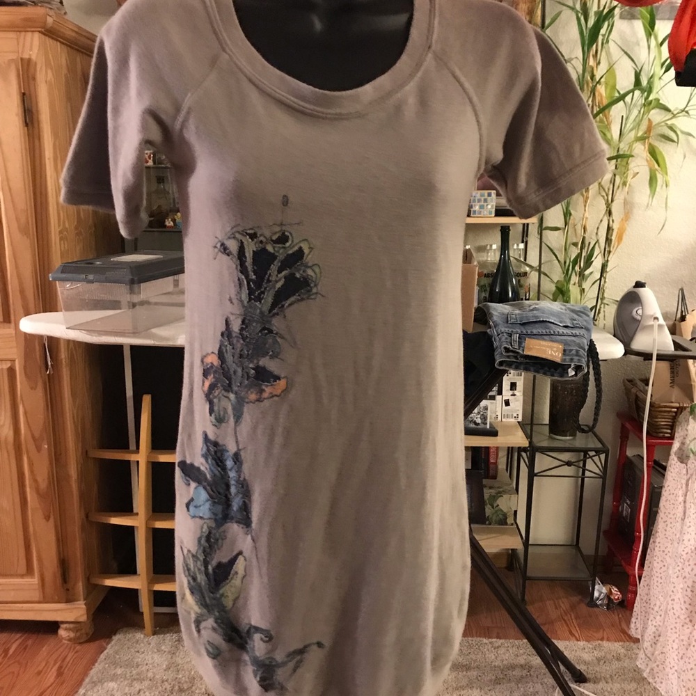 Anthropologie Tunic sweatshirt